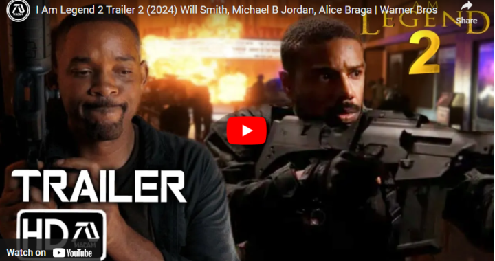 I Am Legend 2 – First Trailer | Michael B. Jordan, Will Smith